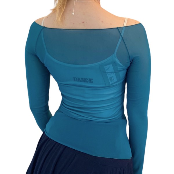 Mesh Langarm Shirt FAITH