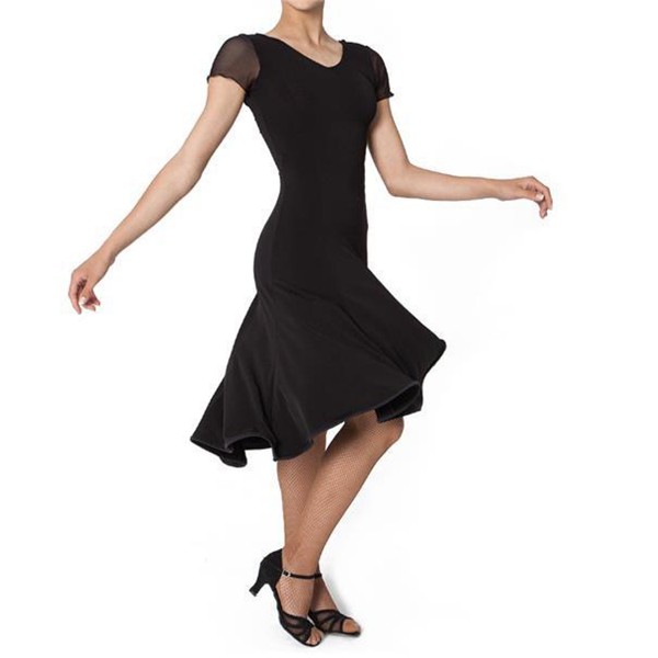 Kurzarm Tanzkleid 8031