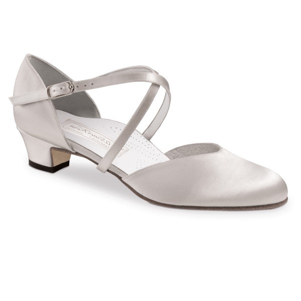 Brautschuh FELICE 34 mit Glattledersohle