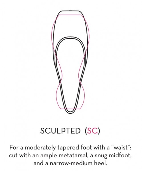 Spitzenschuh SC - SCULPTED FIT Deep Vamp