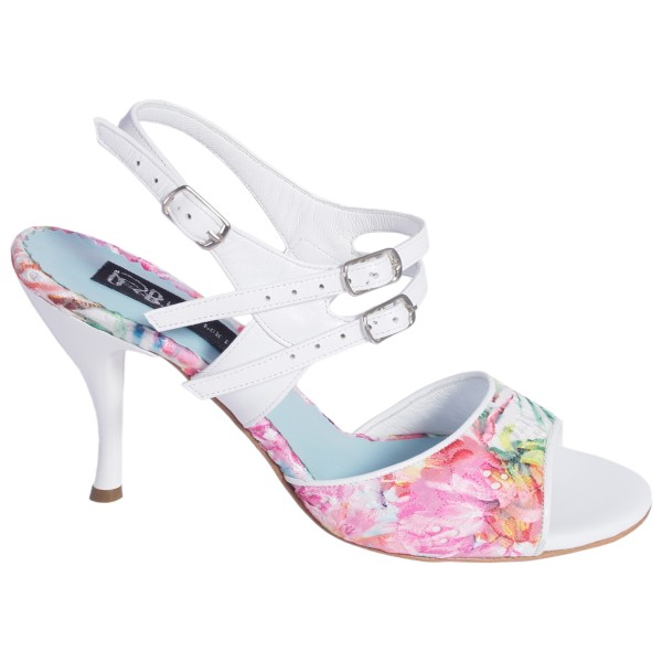 MARIA LUISA - FLOR - 80mm - Ledersohle