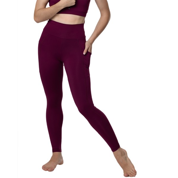 High Waist Legging mit Seitentasche