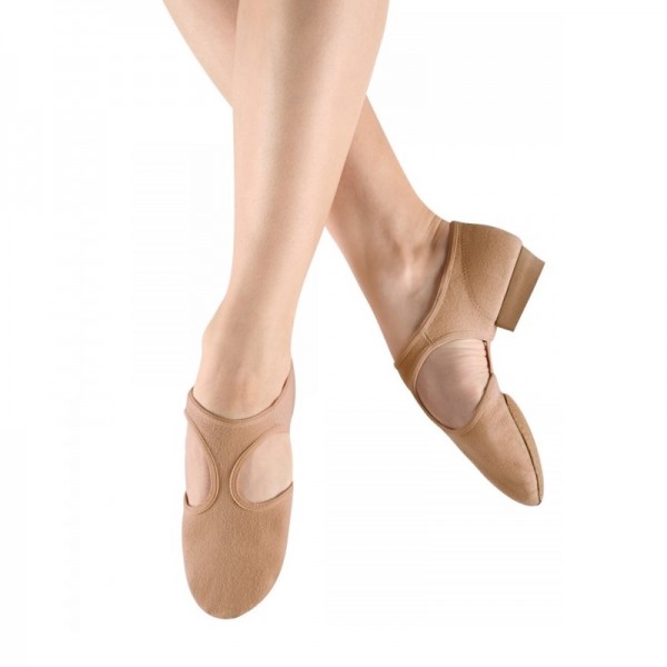 Griechische Sandale aus Stretch-Leinen