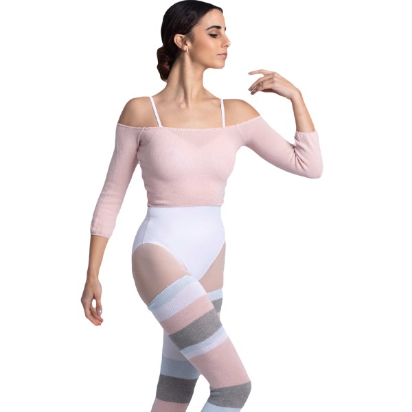 Baumwoll Warm-Up Crop Top 6579