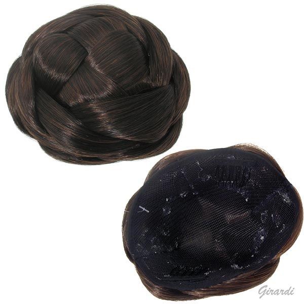 Fertiger Dutt Kanekalon Fasern 4011 - 12 cm