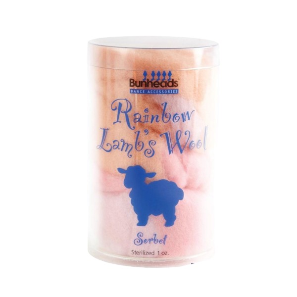 Spitzenschuh Lammwolle RAINBOW