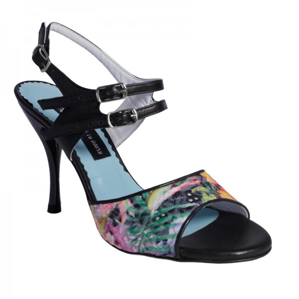 MARIA LUISA - FLOR - 80mm - Ledersohle