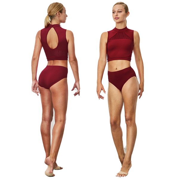 Taillenslip ohne Bund ALEGRINI Bordeaux