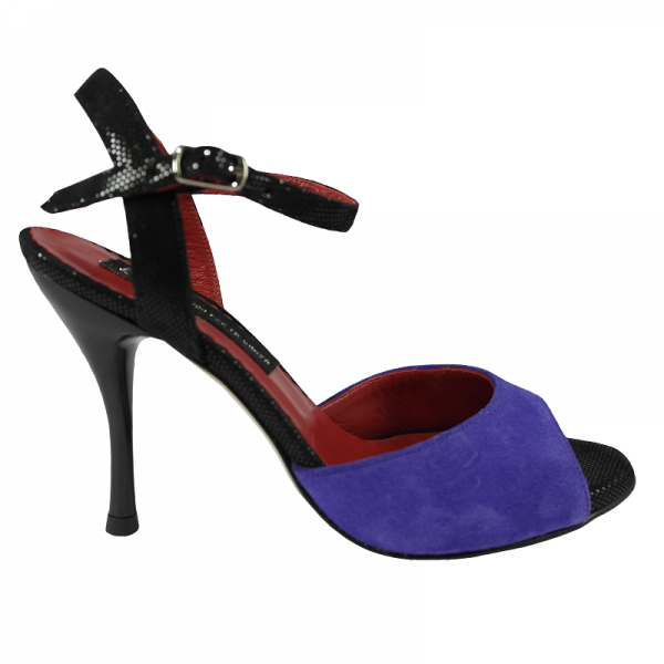 Slingsandale ELBA MENTA - Wildledersohle 90 mm