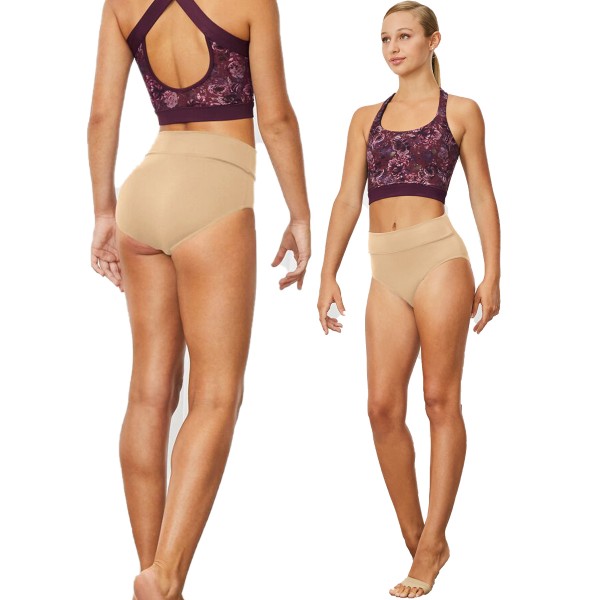 Hoher Taillenslip mit Bund ARMELLE Sand