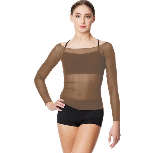 Mesh Langarm Shirt FAITH