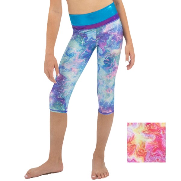 Mädchen Capri Leggings