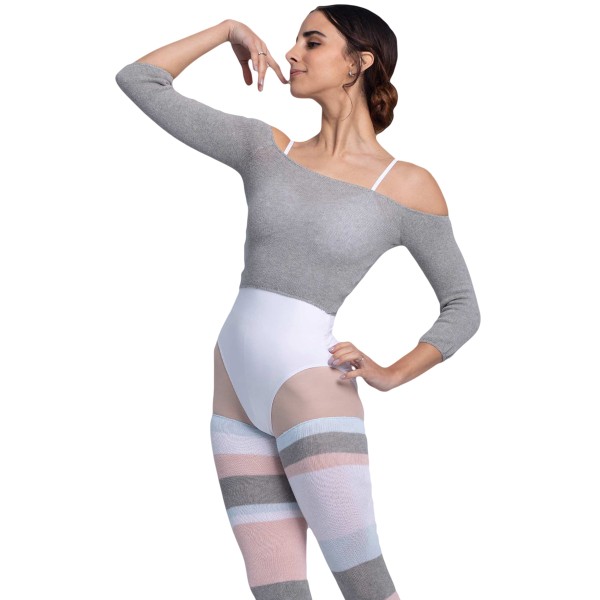 Baumwoll Warm-Up Crop Top 6579