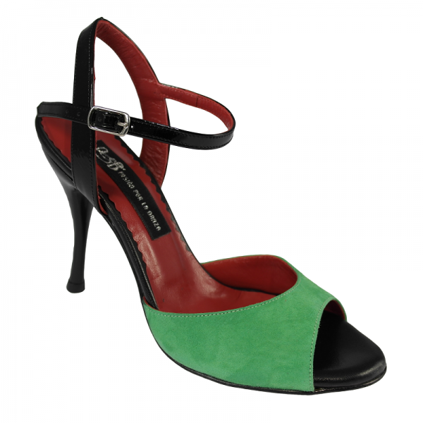 Tango Sling ELBA MENTA - Leather-Sole