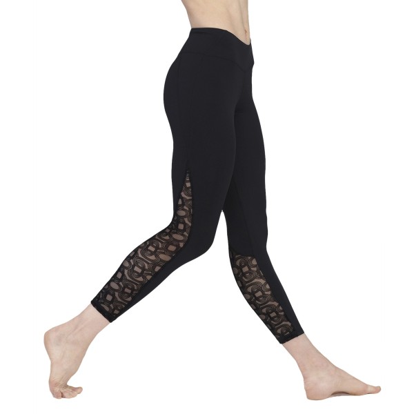Mesh Flockprint Legging AVERY