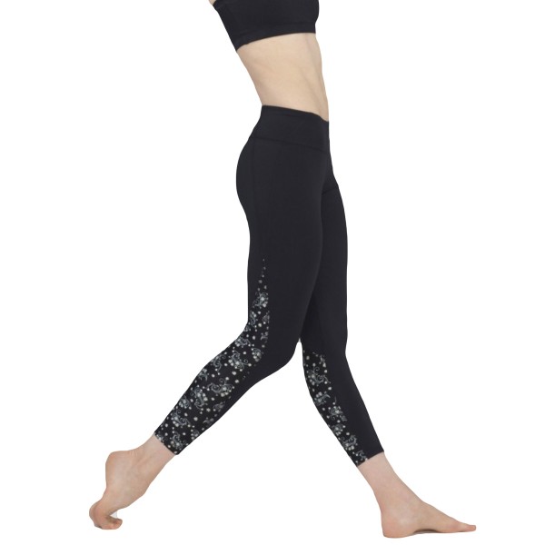 Mikro-Mesh Einsatz Legging LEONIE