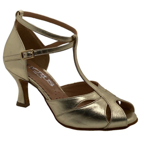 Peeptoe BOCA DE LEONE METAL 70 mm