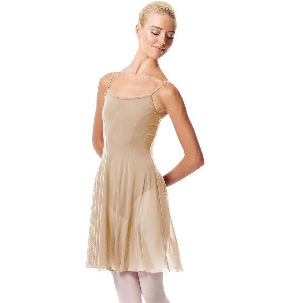 Mesh Overlay Tanzkleid mit Trikot NATALIE