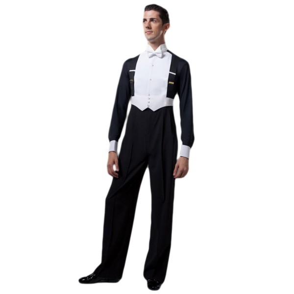 Elastischer Frackhemdbody Chrisanne