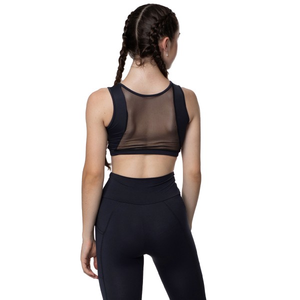 Sport Crop Top mit Reißverschluss 6572