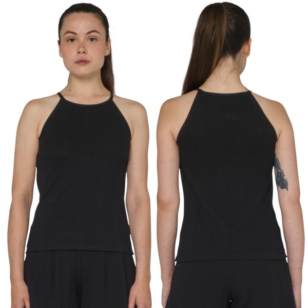Ribbed Tank Top with Built-In Bra RAMONA