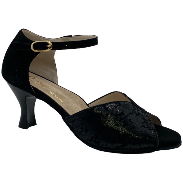 Tanzschuh DAMASCO NERO CUORE