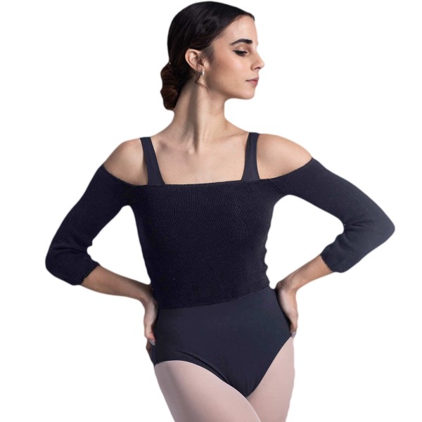 Baumwoll Warm-Up Crop Top 6579