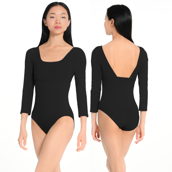 3/4 sleeve leotard FELINE