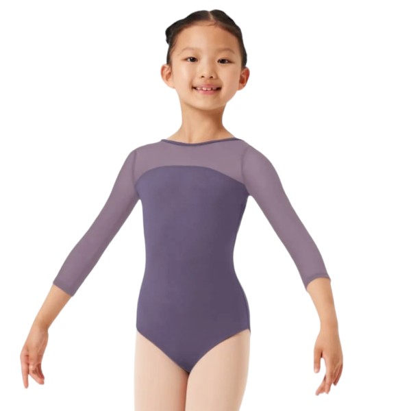 Mädchen 3/4 Arm Ballettanzug PAISLEY