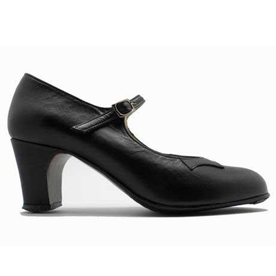Flamencoschuh BASICO BOX Negro