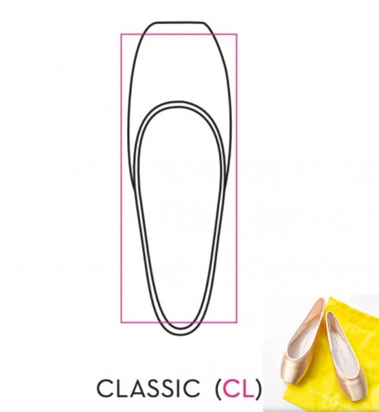 Spitzenschuh CL - CLASSIC FIT Extraflex - XDH (Gelb)