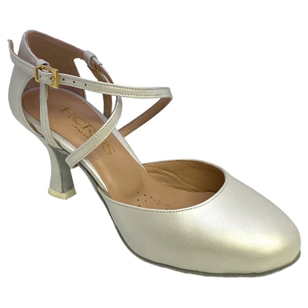 Damen Tanzschuh 468 Nappa Perlato 70 mm