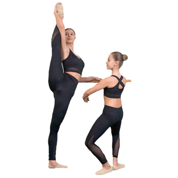 Leichte Mesh-Insert Legging