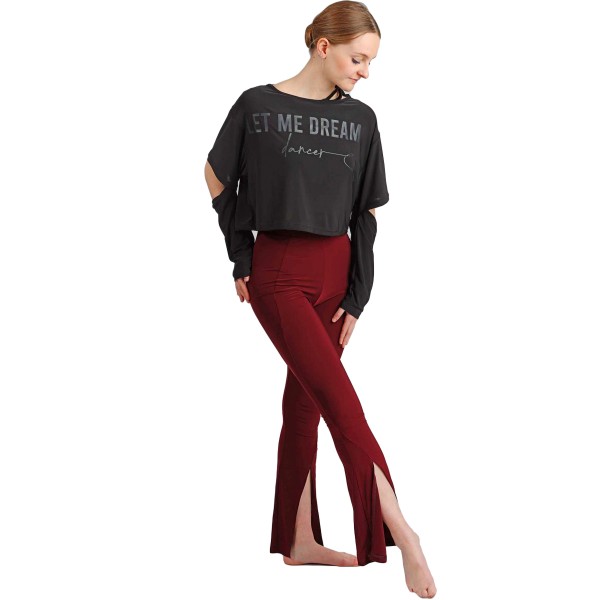 Jazzhose mit Frontschlitzen