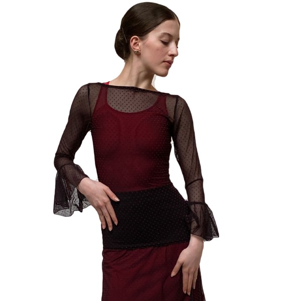 Top ALMONTE 3959 Mesh Dots