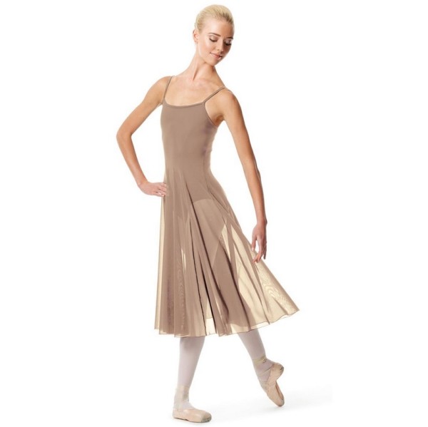 Mesh Overlay Tanzkleid mit Trikot LEILY