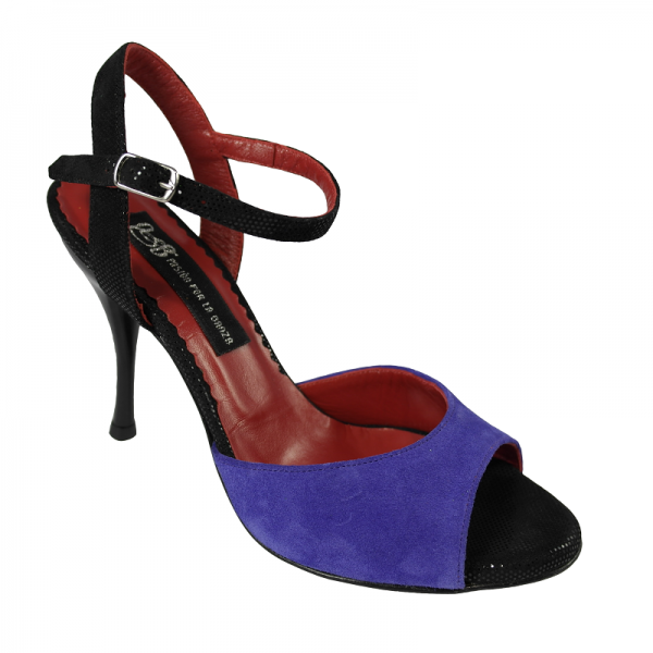 Slingsandale ELBA MENTA - Ledersohle 90 mm