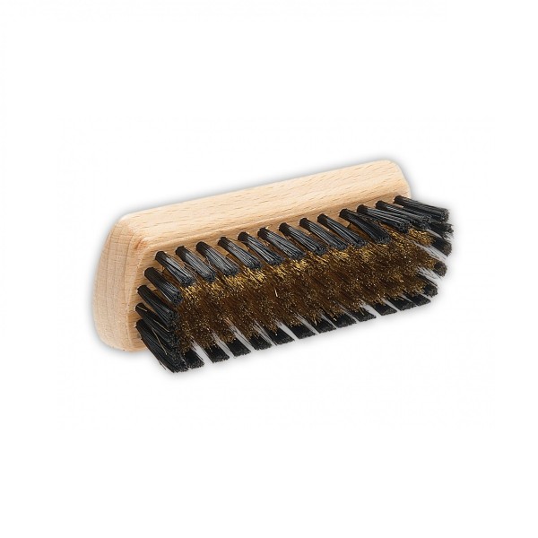 Brush for vegan soles and suede