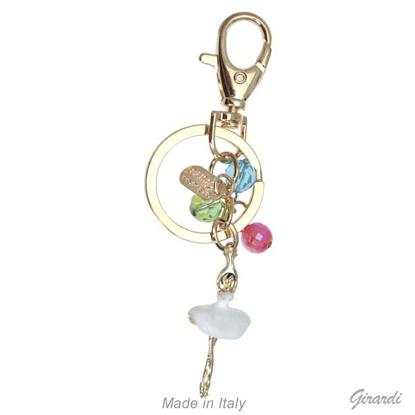 Schlüsselanhänger BALLERINA emailliert