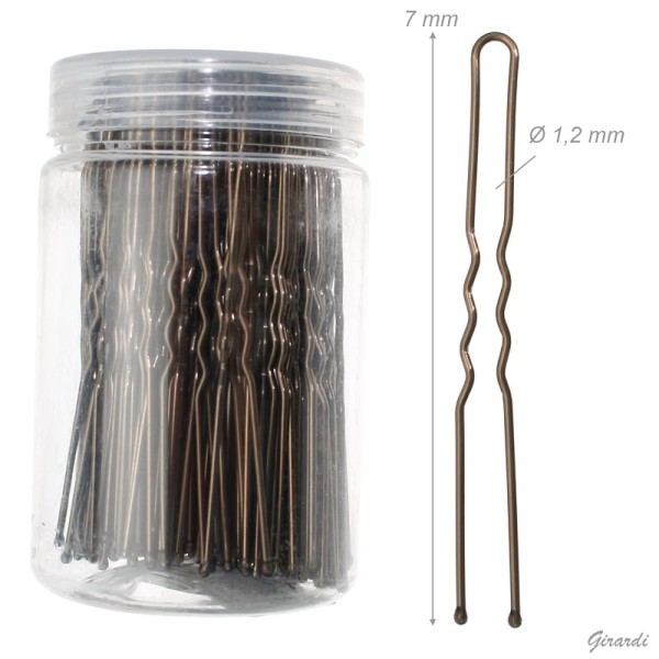 2,75" U-Haarnadeln von Girardi - 8 cm