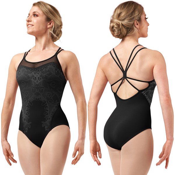 Spagetti Criss Cross Trikot Lace Print