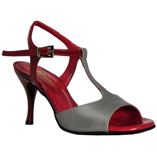 Slingsandale ELADIA CRACK GRIGIO