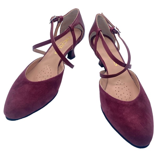 Modell 468 DUO NAPPA-WILDLEDER 60 mm