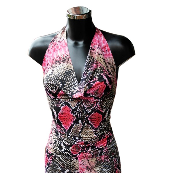 Neckholder Top JUANA FUXIA