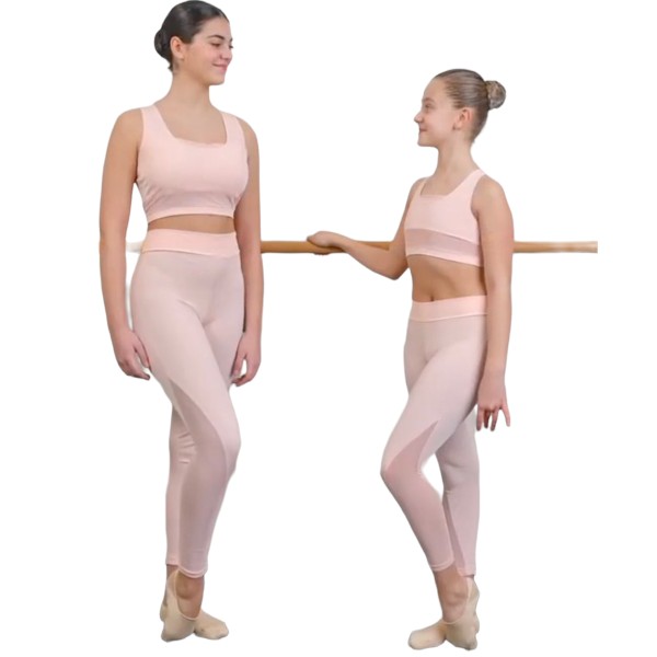 Leichte Mesh-Insert Legging