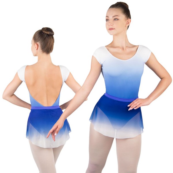 Shaded Mesh Pull-On Skirt MARJORIE