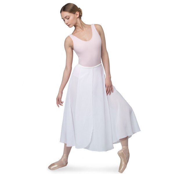 Tellerrock Crepe zum Wickeln