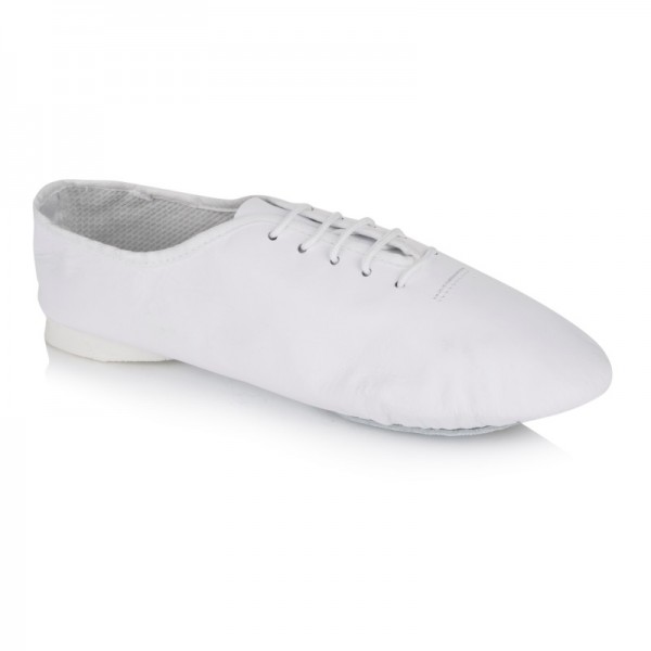 Jazzschuh mit geteilter Velourledersohle