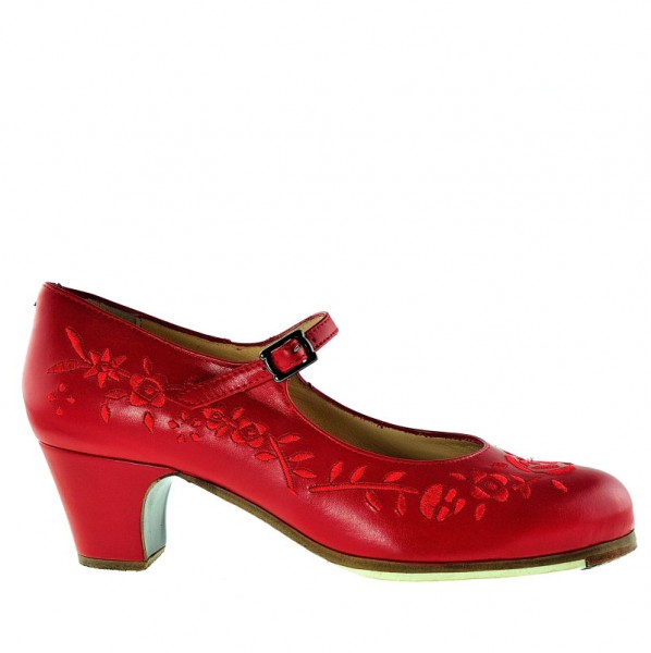 Flamencoschuh BORDADO CORREA BOX