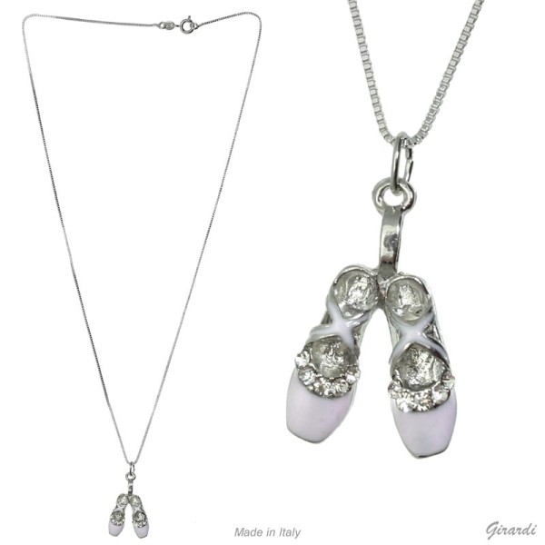 Halskette mit Spitzenschuh Anhänger